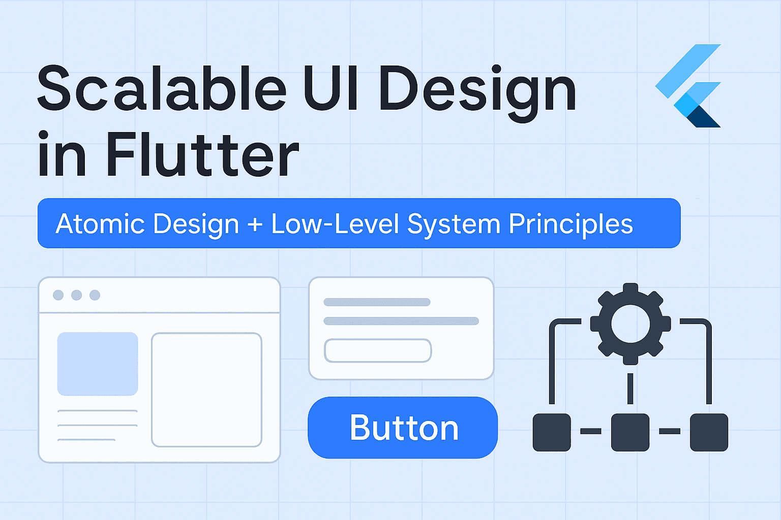 Atomic and Low-Level Design in Flutter: Crafting Scalable UI Components